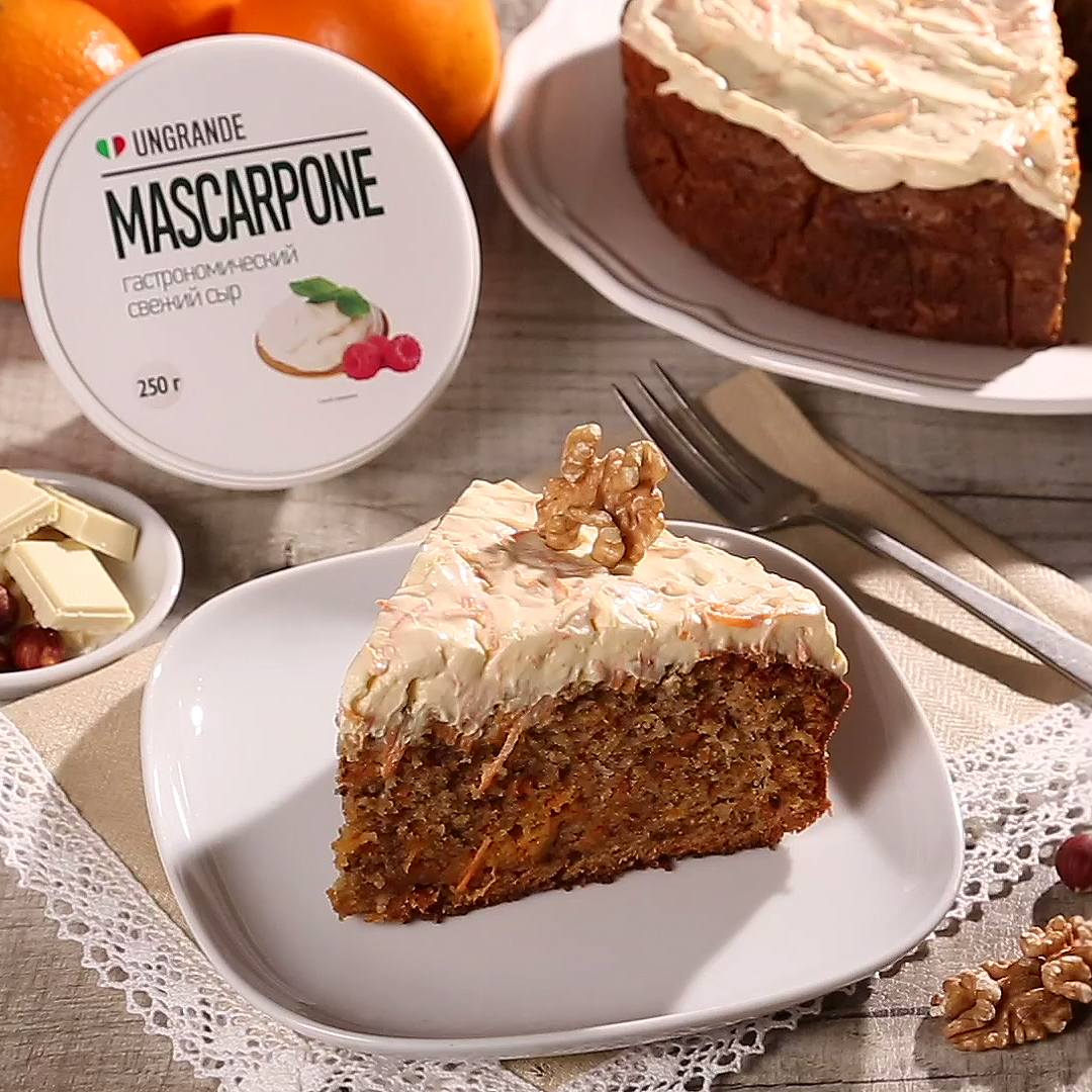 Как приготовить Морковный торт с грецкими орехами