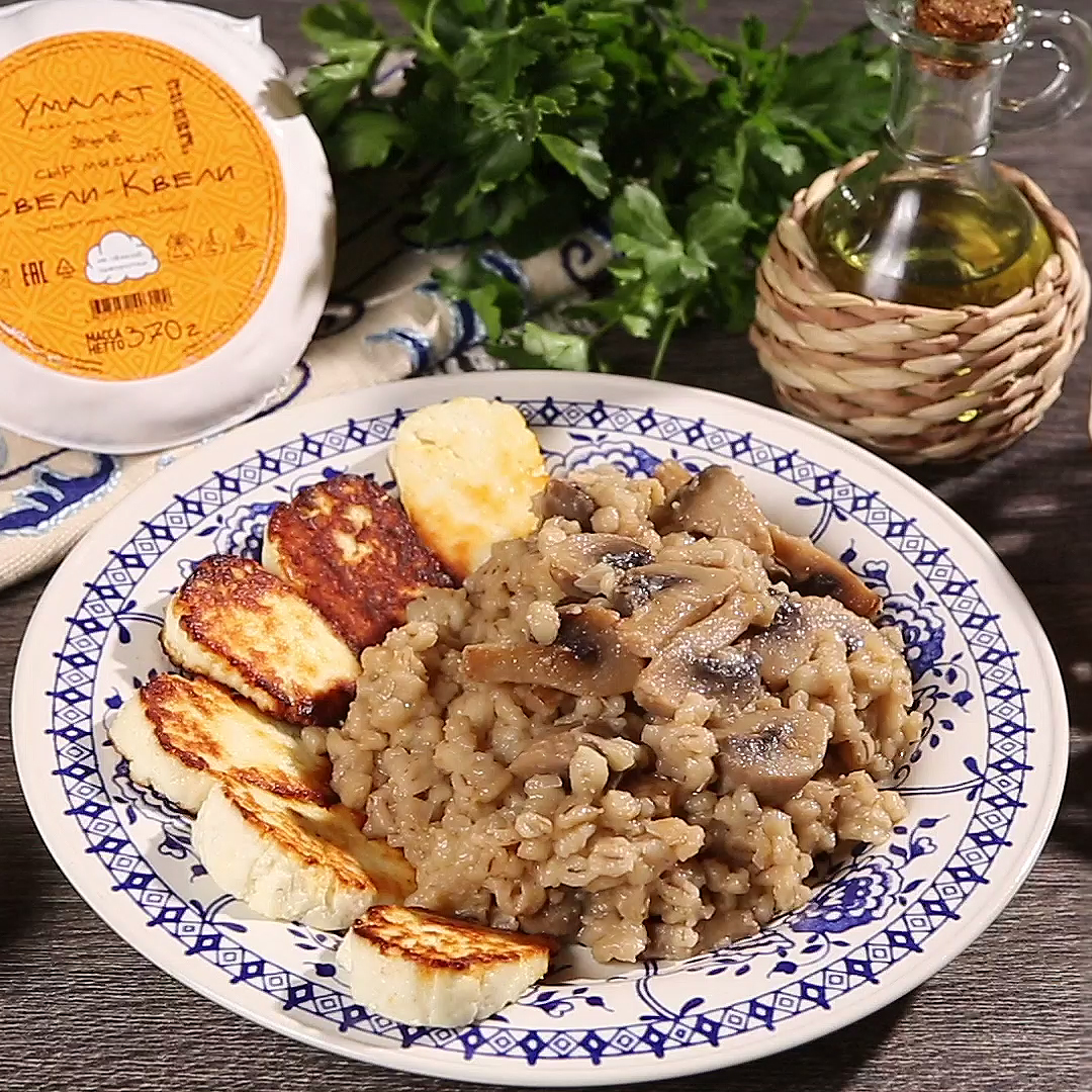 Как приготовить Перловка с шампиньонами и свели-квели
