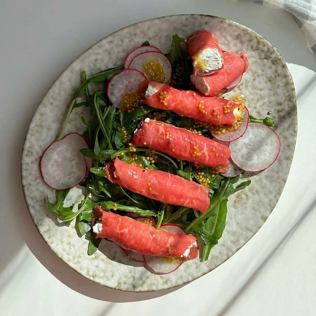 Как приготовить Летние роллы из карпаччо