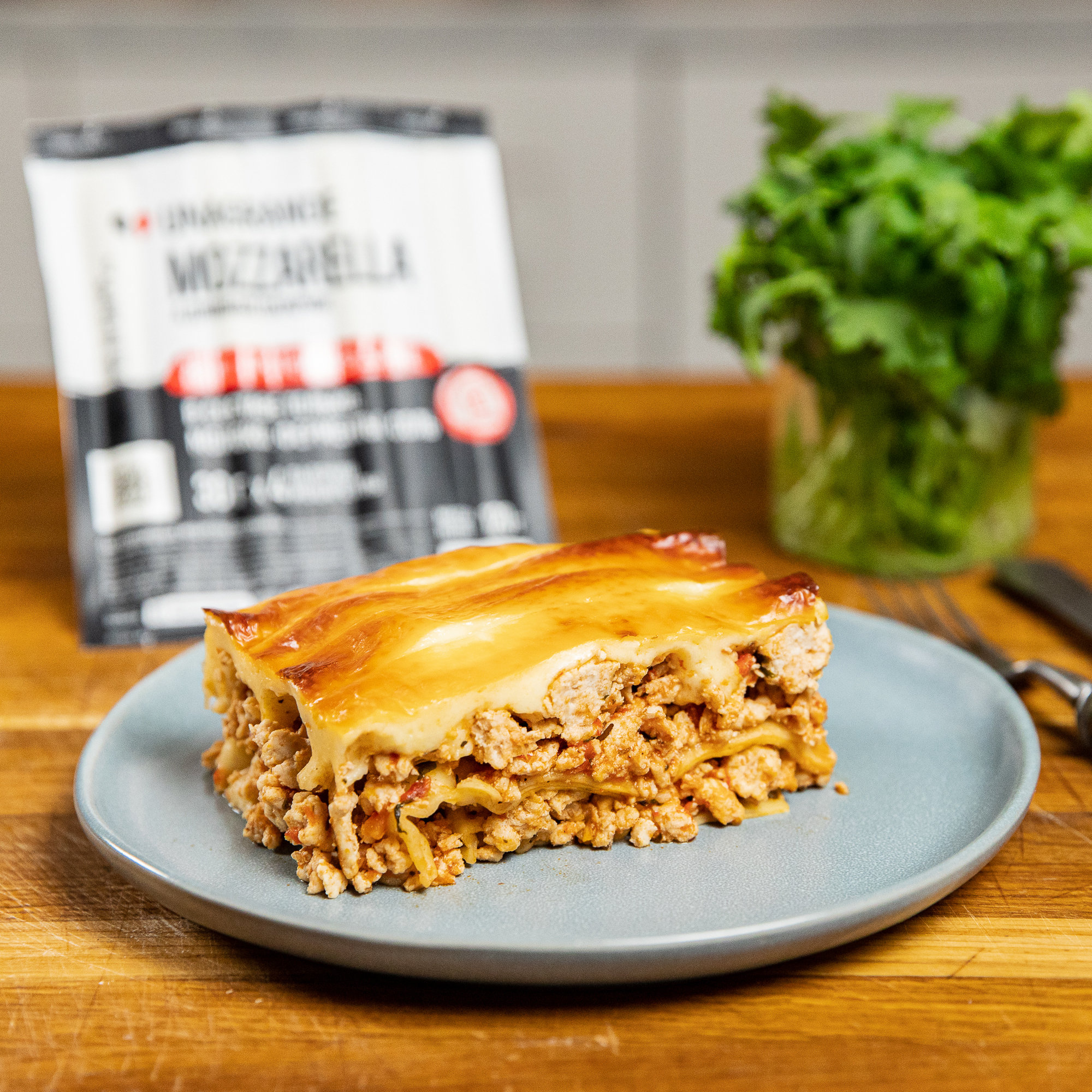 Как приготовить Лазанья с моцареллой и индейкой
