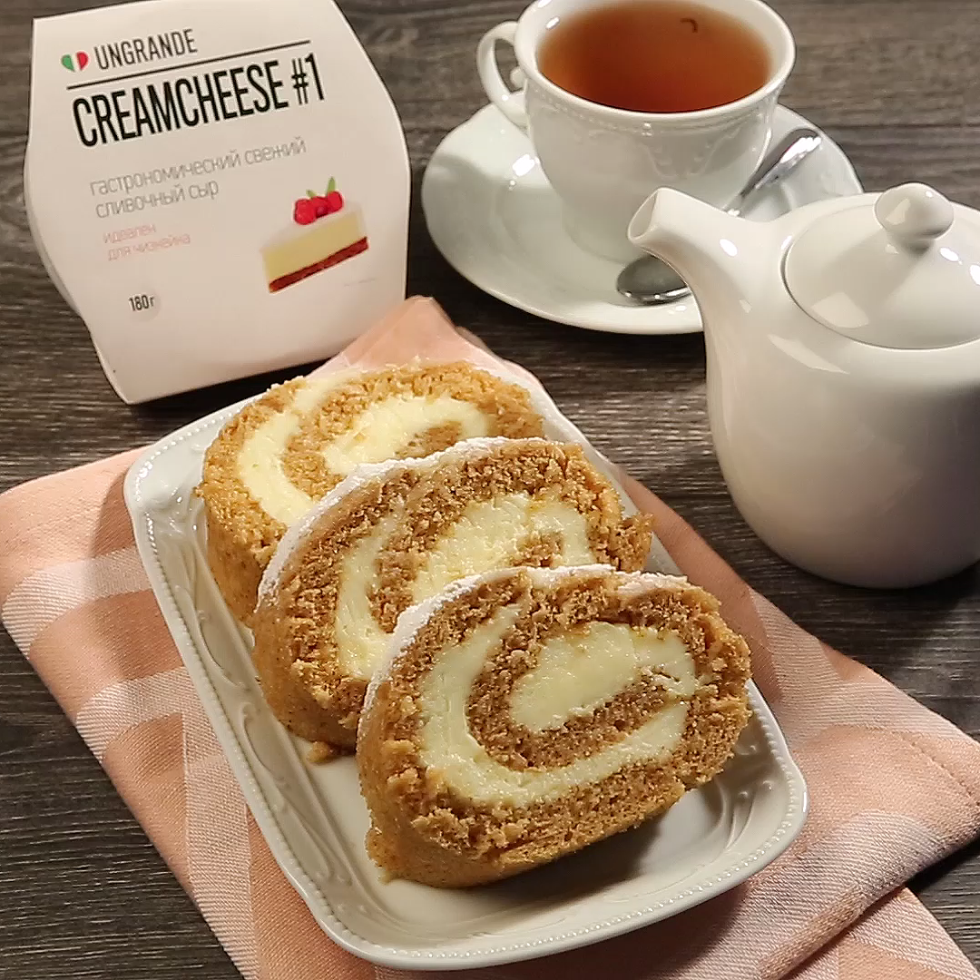 Как приготовить Тыквенный рулет