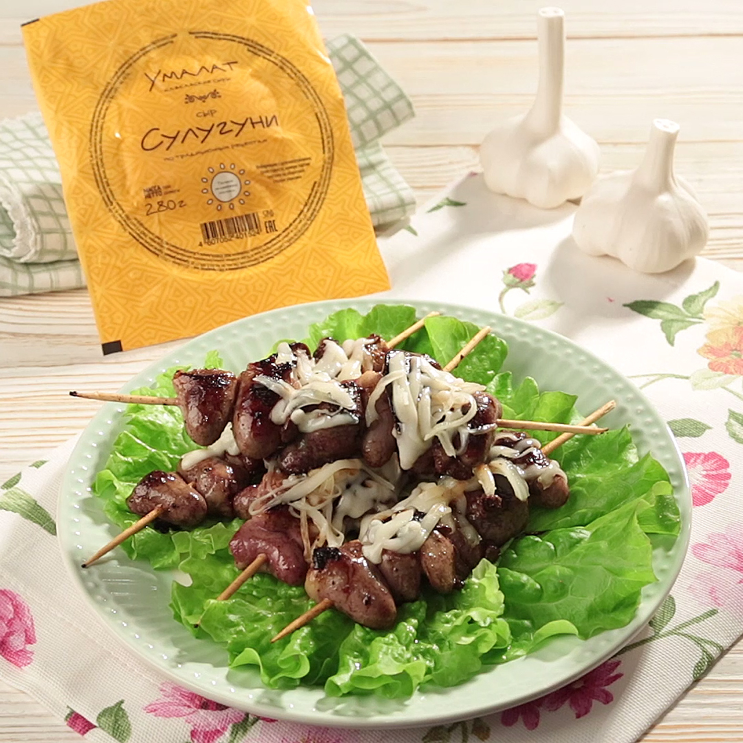 Как приготовить Куриные потрошки на шпажках