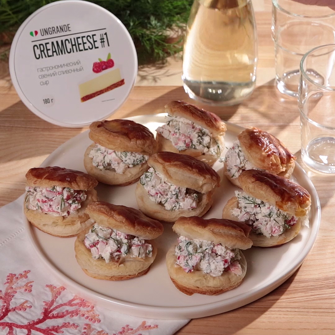 Как приготовить Закуска с крабами